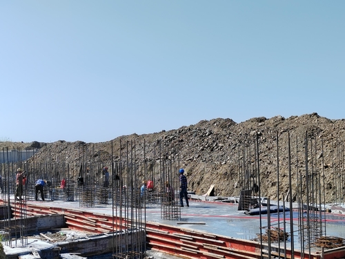 Latest company news about Der Bau der neuen Fabrik von Xindesheng Huanggang hat sich beschleunigt.